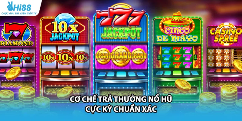 Cơ chế trả thưởng nổ hũ cực kỳ chuẩn xác