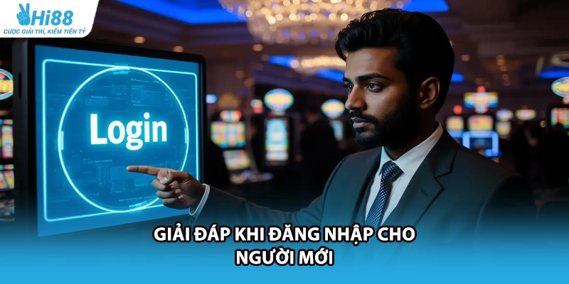 Giải đáp khi đăng nhập cho người mới