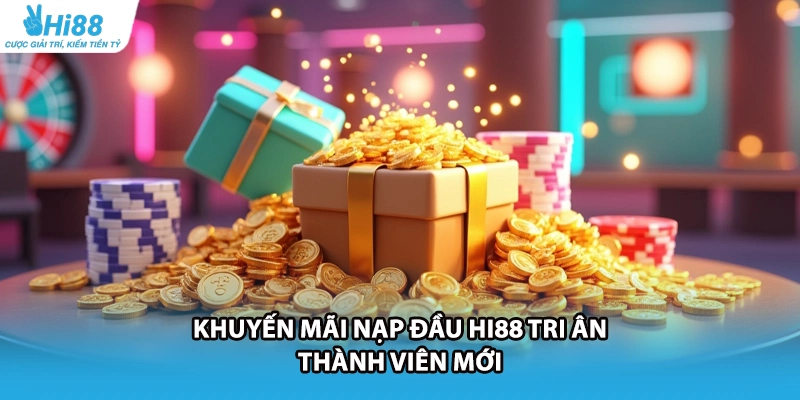 Khuyến mãi nạp đầu HI88 tri ân thành viên mới