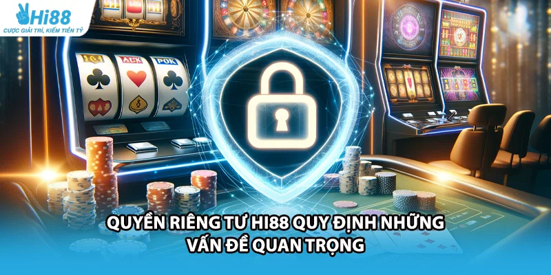 Quyền riêng tư HI88 quy định những vấn đề quan trọng