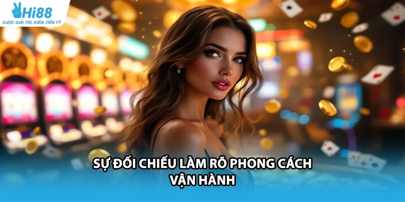 Sự đối chiếu làm rõ phong cách vận hành